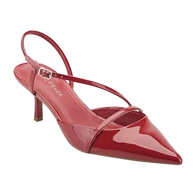 Marc Fisher Womens Illie Heeled Sandals In Red