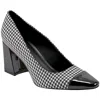 Marc Fisher Mfkapila Womens Pattern Textured Block Heels In Black