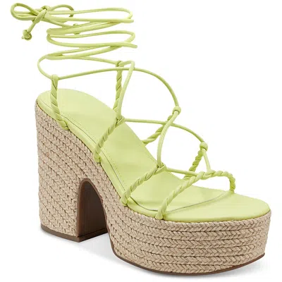 Marc Fisher Womens Platform Stiletto Gladiator Sandals In Green