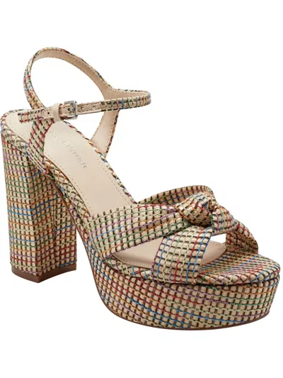 Marc Fisher Womens Woven Cushioned Footbed Pumps In Multi