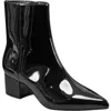 Marc Fisher Womens Zipper Ankle Boots In Black