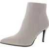 Marc Fisher Womens Zipper Booties In White
