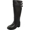 Marc Fisher Womens Zipper Leather Knee-high Boots
