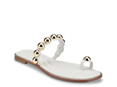 Marc Fisher Zaby Sandal In Neutral