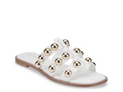Marc Fisher Zalary Sandal In White