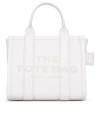 MARC JACOBS (THE) IVORY LEATHER MICRO TOTE BAG