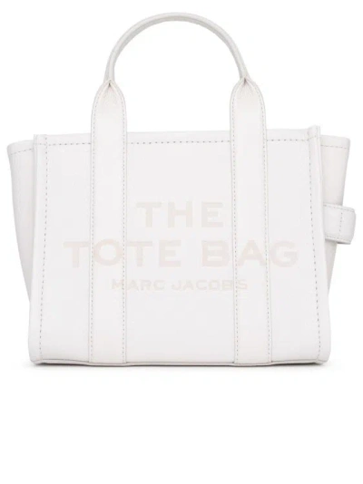 Marc Jacobs (the) Ivory Leather Mini Tote Bag In White