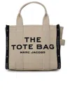 Marc Jacobs (the) Mini Traveler Tote Aus Beigefarbener Baumwolle