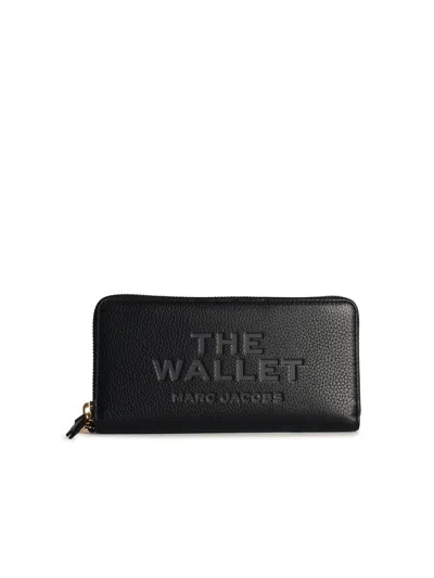 Marc Jacobs (the) Marc Jacobs () 'continental' Black Lear Wallet