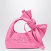 Marc Jacobs Mini Pink The Bow Nylon Bag