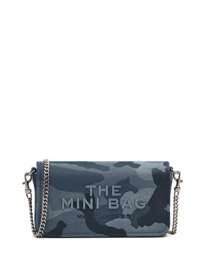 Marc Jacobs The Mini Bag Camouflage In Blue In Multi