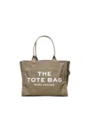Marc Jacobs The Tote Bag Cotton In Green