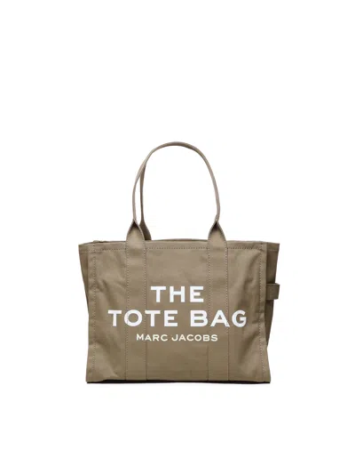 Marc Jacobs The Tote Bag Cotton In Green