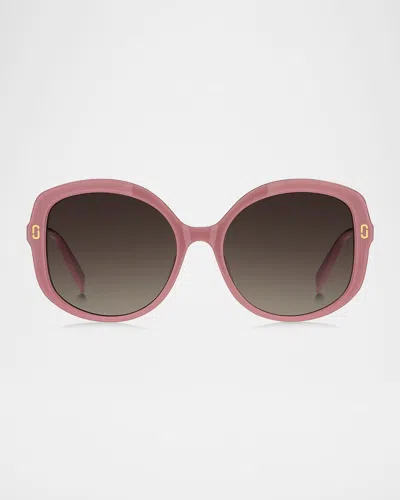 MARC JACOBS ROUND ACETATE SUNGLASSES