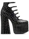 Marc Jacobs 165mm Kiki Studded Leather Pumps In 黑色