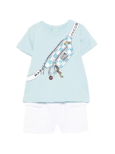 Marc Jacobs 2 Pieces Baby Boy In Blue