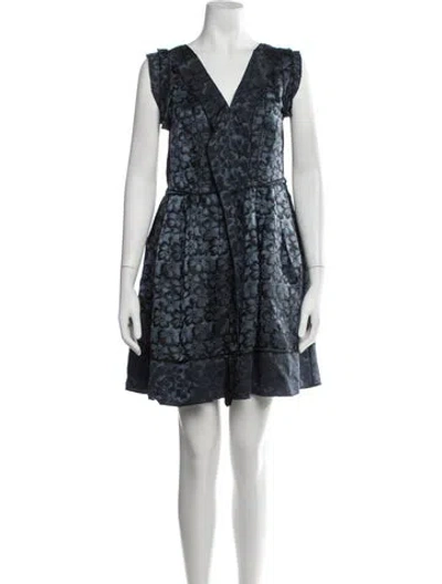 Pre-owned Marc Jacobs 2010's Mini Dress In Blue