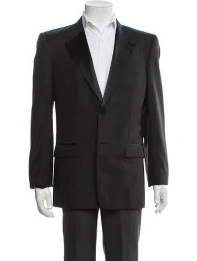 Pre-owned Marc Jacobs 2012 Virgin Wool Blazer In Black