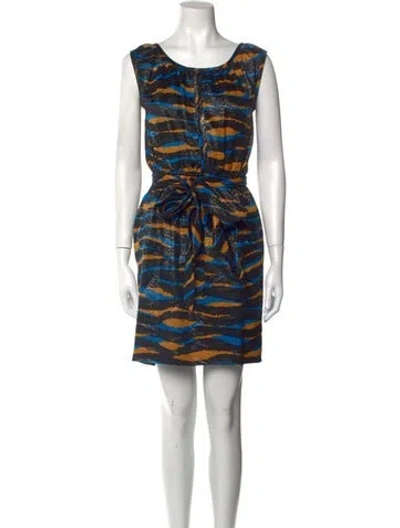 Pre-owned Marc Jacobs 2017 Mini Dress In Black