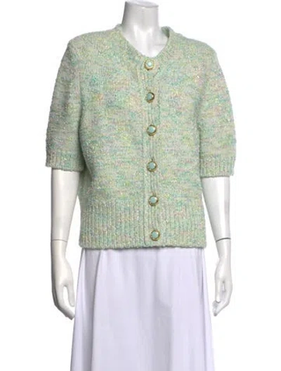 Pre-owned Marc Jacobs 2018 Wool Sweater In Green
