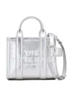 Marc Jacobs The Metallic Leather Tote Bag In Metallic