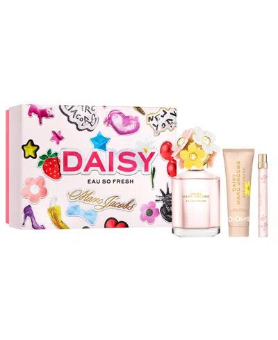Marc Jacobs 3-pc. Daisy Eau So Fresh Eau De Toilette Set In Transparent