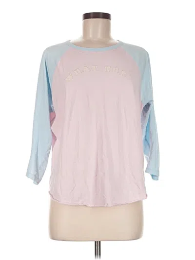Pre-owned Marc Jacobs 3/4 Sleeve T-shirt In Pink