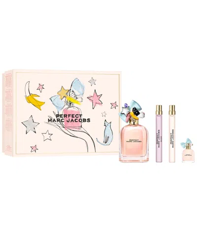 Marc Jacobs 4-pc. Perfect Eau De Parfum Gift Set In Transparent