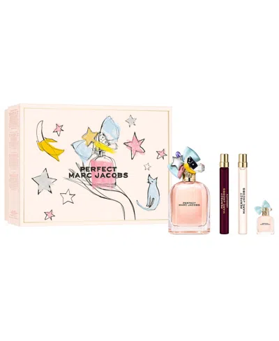 Marc Jacobs 4-pc. Perfect Eau De Parfum Gift Set In Transparent