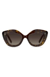 Marc Jacobs 52mm Cat Eye Sunglasses In Brown