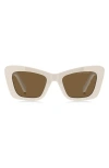 Marc Jacobs 52mm Cat Eye Sunglasses In Neutral
