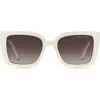 Marc Jacobs 52mm Gradient Square Sunglasses