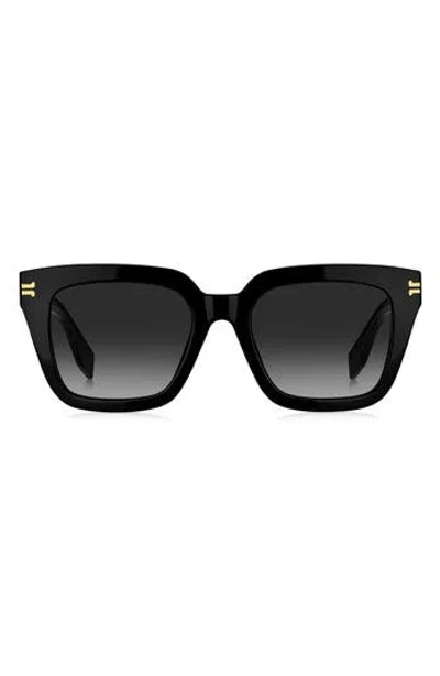 MARC JACOBS MARC JACOBS 52MM GRADIENT SQUARE SUNGLASSES