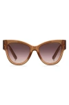 Marc Jacobs 53mm Gradient Cat Eye Sunglasses