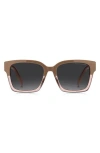 Marc Jacobs 53mm Gradient Square Sunglasses In Beige