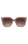 Marc Jacobs 53mm Gradient Square Sunglasses In Brown