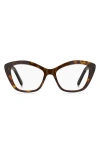 Marc Jacobs 53mm Rectangular Optical Glasses In Brown