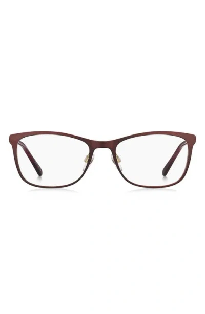 Marc Jacobs 53mm Rectangular Optical Glasses In Brown
