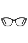 Marc Jacobs 53mm Rectangular Optical Glasses In Black