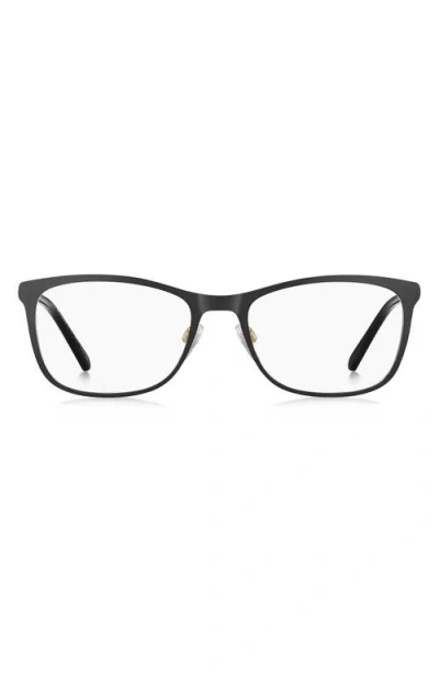 Marc Jacobs 53mm Rectangular Optical Glasses In Black