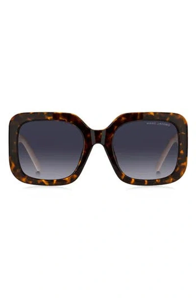 Marc Jacobs 53mm Square Sunglasses In Multi