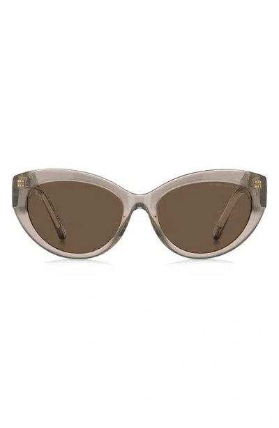 Marc Jacobs 54mm Cat Eye Sunglasses In Gray