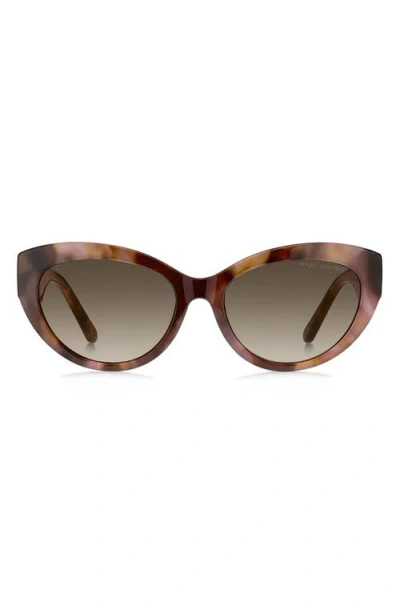 Marc Jacobs 54mm Cat Eye Sunglasses In Multi