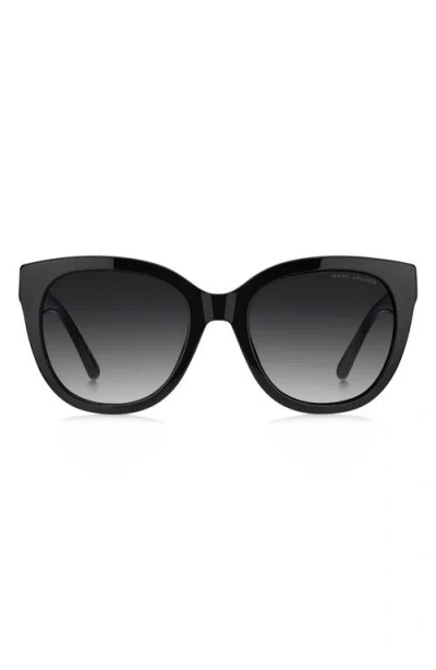 Marc Jacobs 54mm Cateye Sunglasses In Gray
