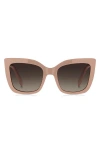 Marc Jacobs 54mm Gradient Cat Eye Sunglasses In Brown