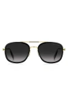 Marc Jacobs 54mm Gradient Rectangular Sunglasses