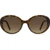 MARC JACOBS MARC JACOBS 54MM GRADIENT ROUND SUNGLASSES