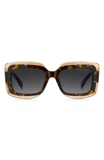 Marc Jacobs 54mm Rectangular Sunglasses In Multi