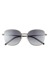 Marc Jacobs 54mm Square Sunglasses In Black/dark Fuschia Ms
