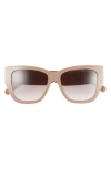 Marc Jacobs 55mm Cat Eye Sunglasses